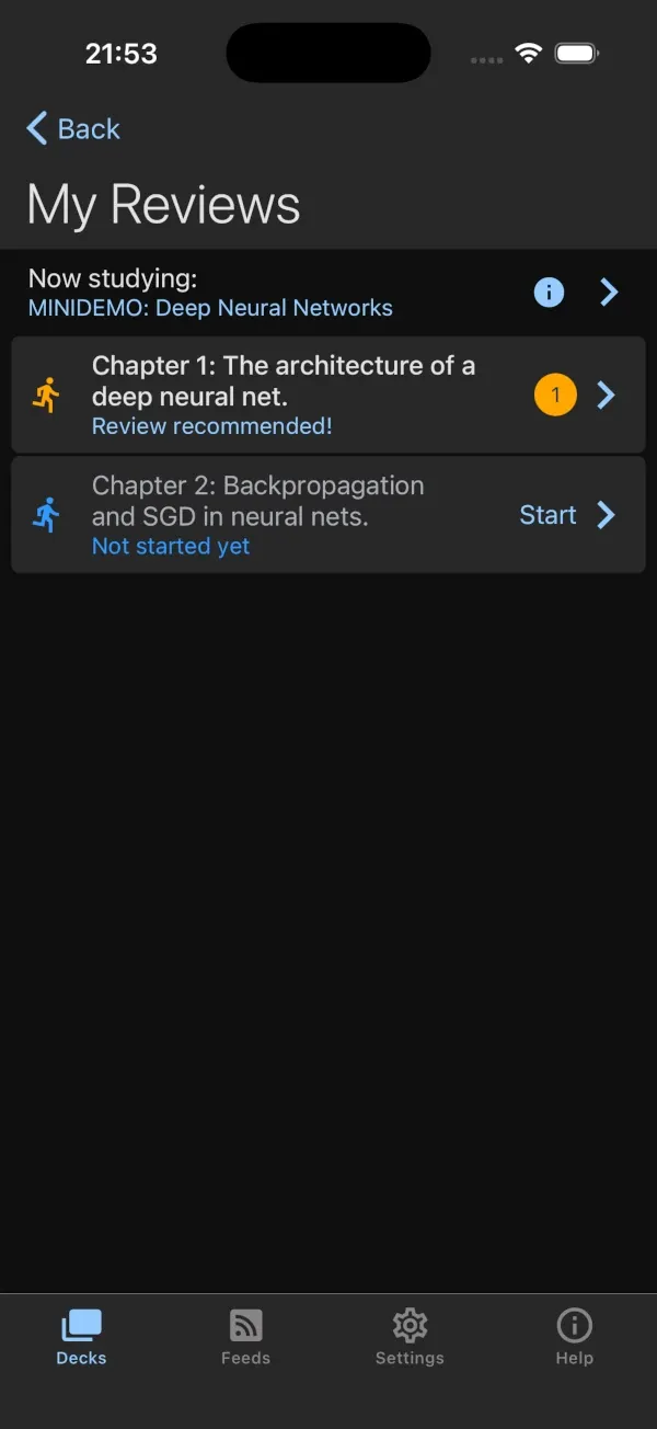 Next upcoming reviews are suggested